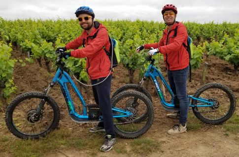 Sortie en trottinette tout terrain pour un EVG à Nantes